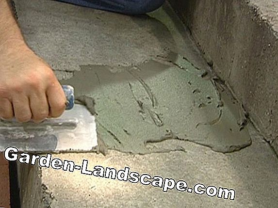 Lay granite plaster correctly (in concrete) - Instructions